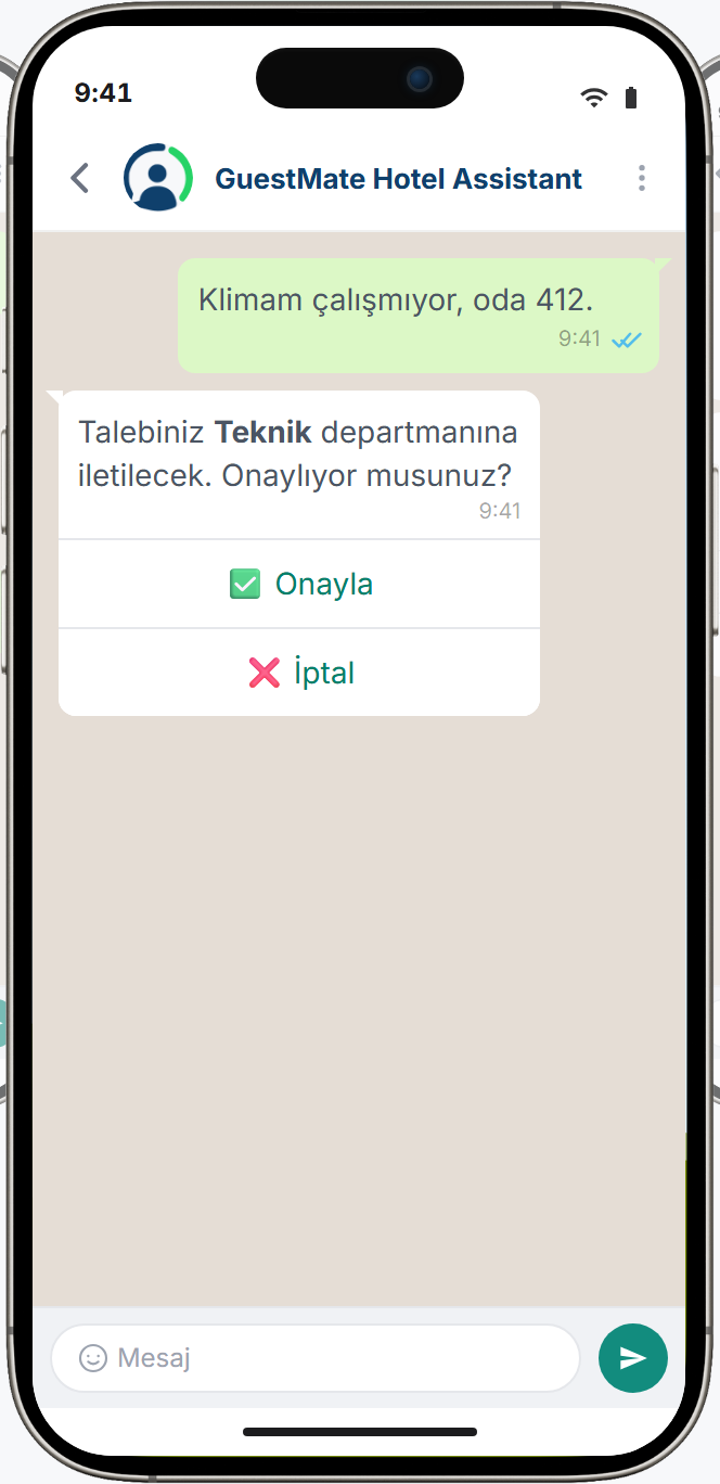 Talep & Operasyon Yönetimi ekran görüntüsü